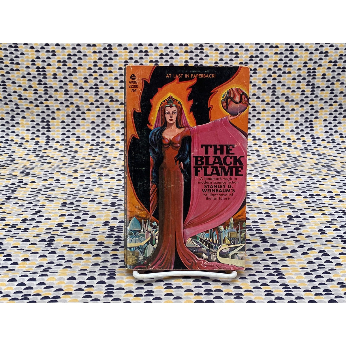 The Black Flame - Stanley G. Weinbaum - Vintage Paperback Book - Avon Edition