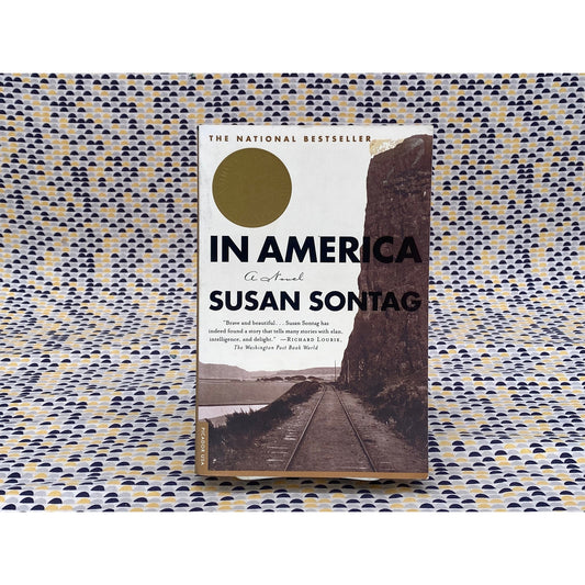 In America - Susan Sontag - Picador/Farrar, Strauss and Giroux Edition