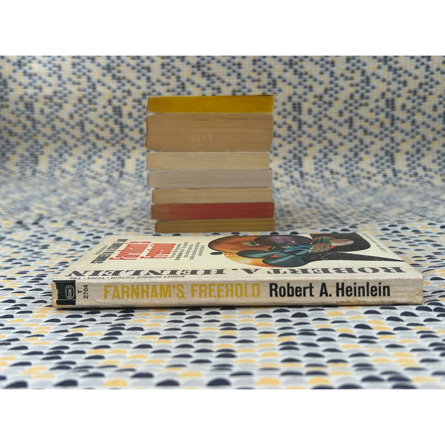 Farnham's Freehold - Robert A. Heinlein - Vintage Paperback - 75 cent Signet Books Edition