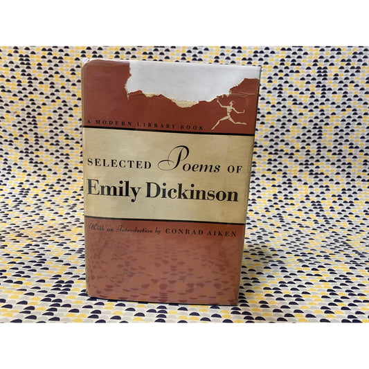 Emily Dickinson - Selected Poems - Vintage Hardcover - Modern Library Edition
