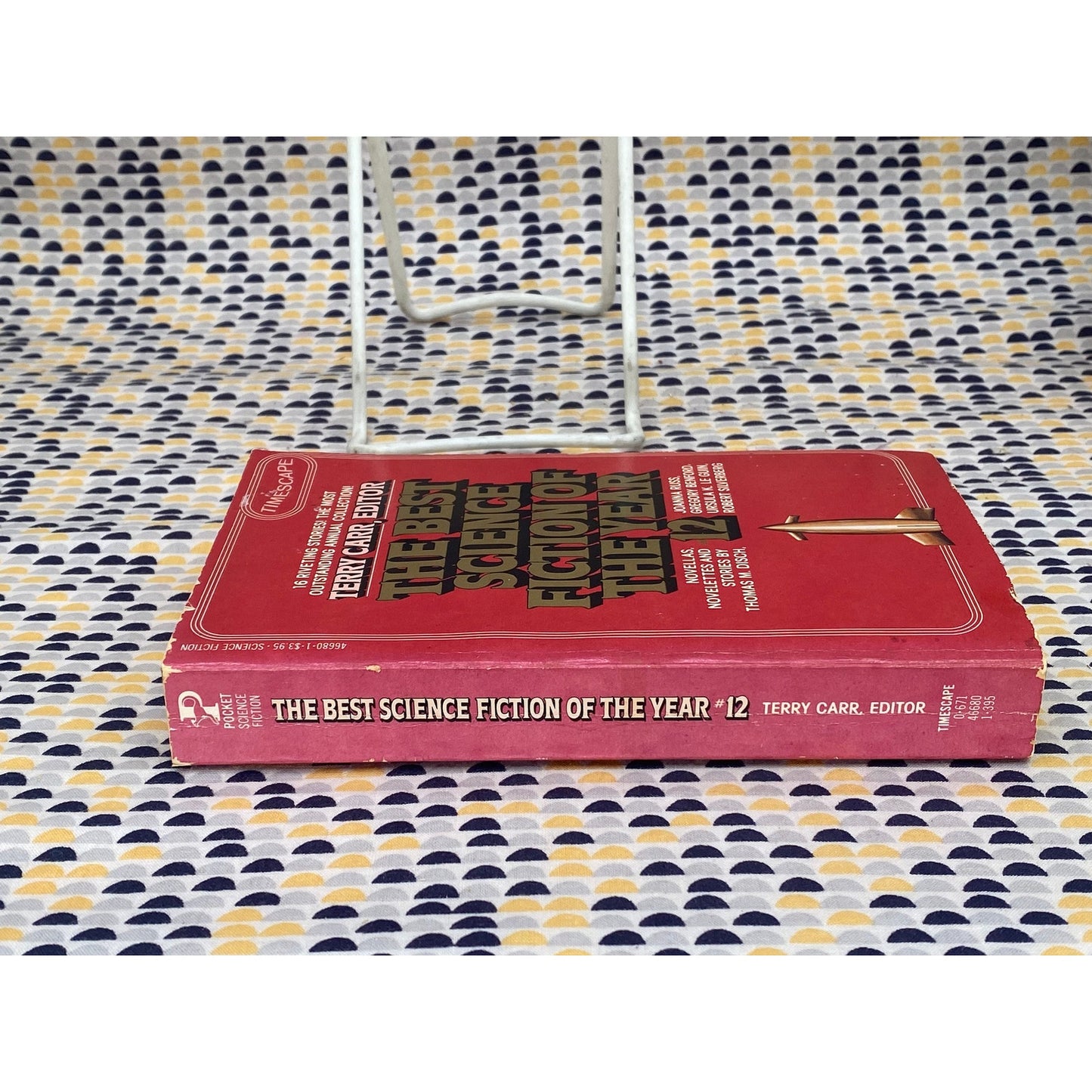 The Best Science Fiction of the Year - #12 - Ursula K Leguin, William Gibson, Joanna Russ - Ed by Terry Carr - Vintage Paperback - Timescape