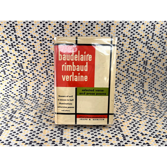 Selected Verse & Prose Poems from Baudelaire Rimbaud Verlaine - Citadel Books - Hardcover