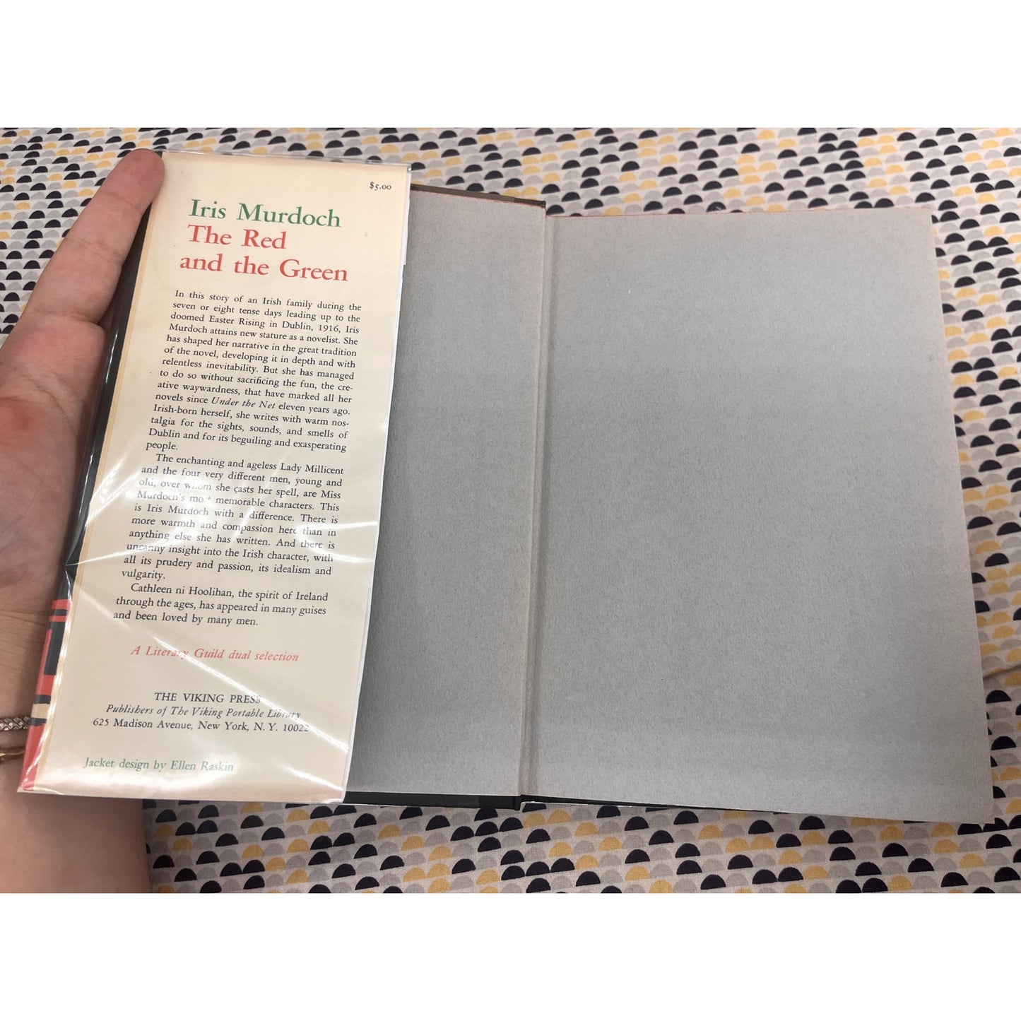 The Red and the Green - Iris Murdoch - Viking Books - Hardcover - 1st Edition