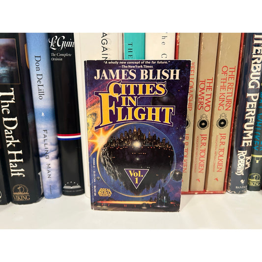 Cities In Flight - James Blish - Vintage Paperback Book - Baen Edition