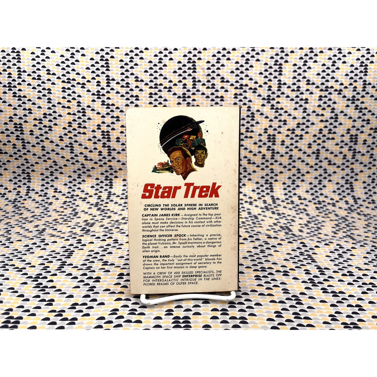 Star Trek - Gene Roddenberry - Adapted by James Blish - The Original Series Novelization - Vintage Paperback Book - 50 cent Bantam Edition