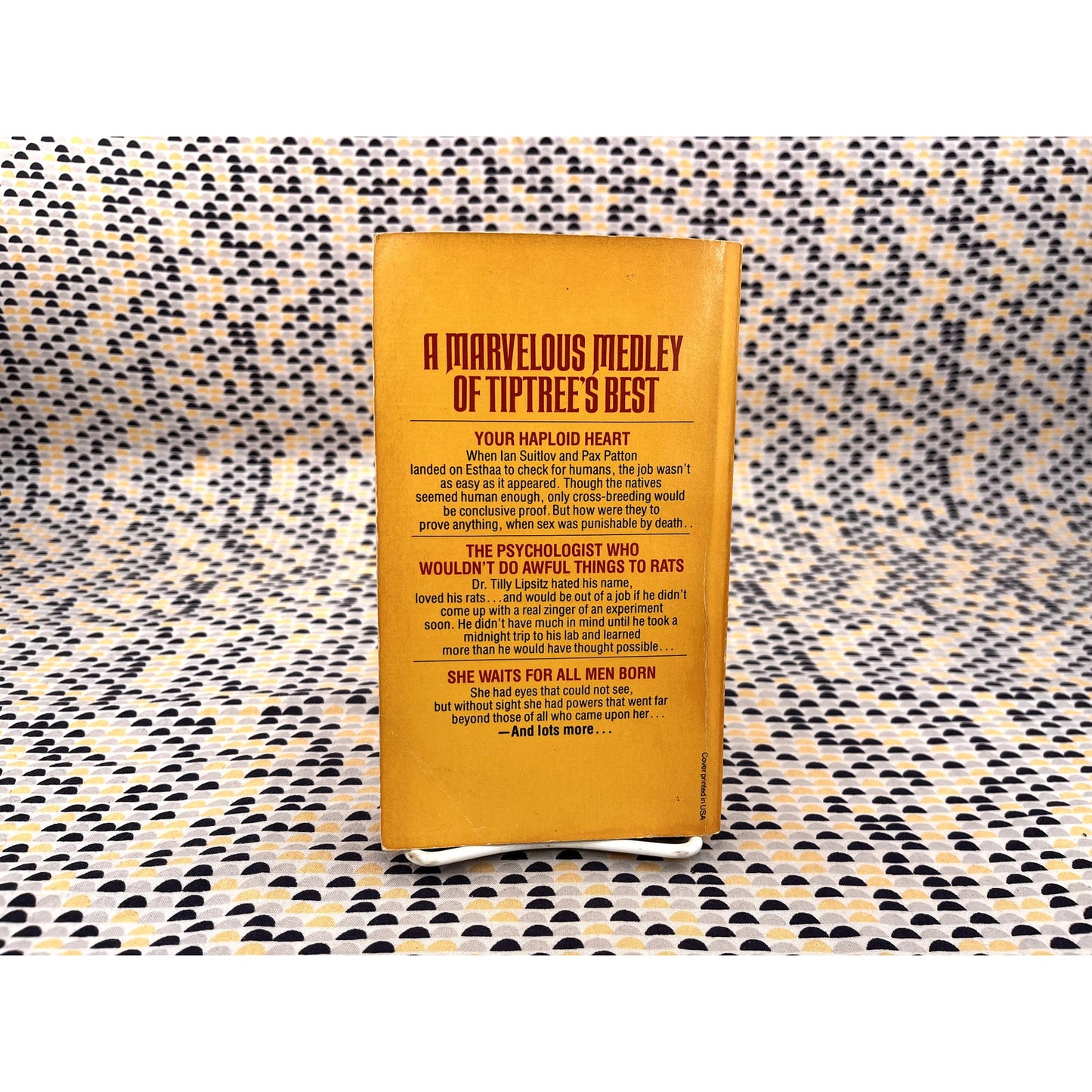 Star Songs Of An Old Primate - James Tiptree, Jr. - Vintage Paperback Book - Del Rey/Ballantine Edition