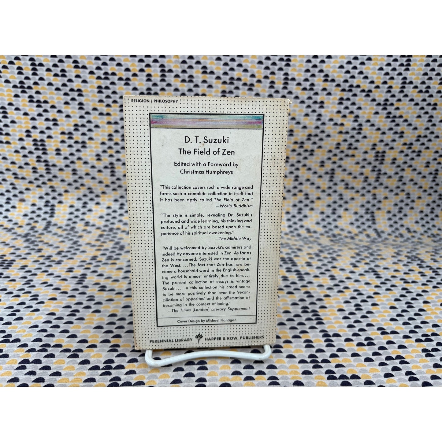 The Field of Zen - D.T. Suzuki - Vintage Paperback - Perennial Library Edition