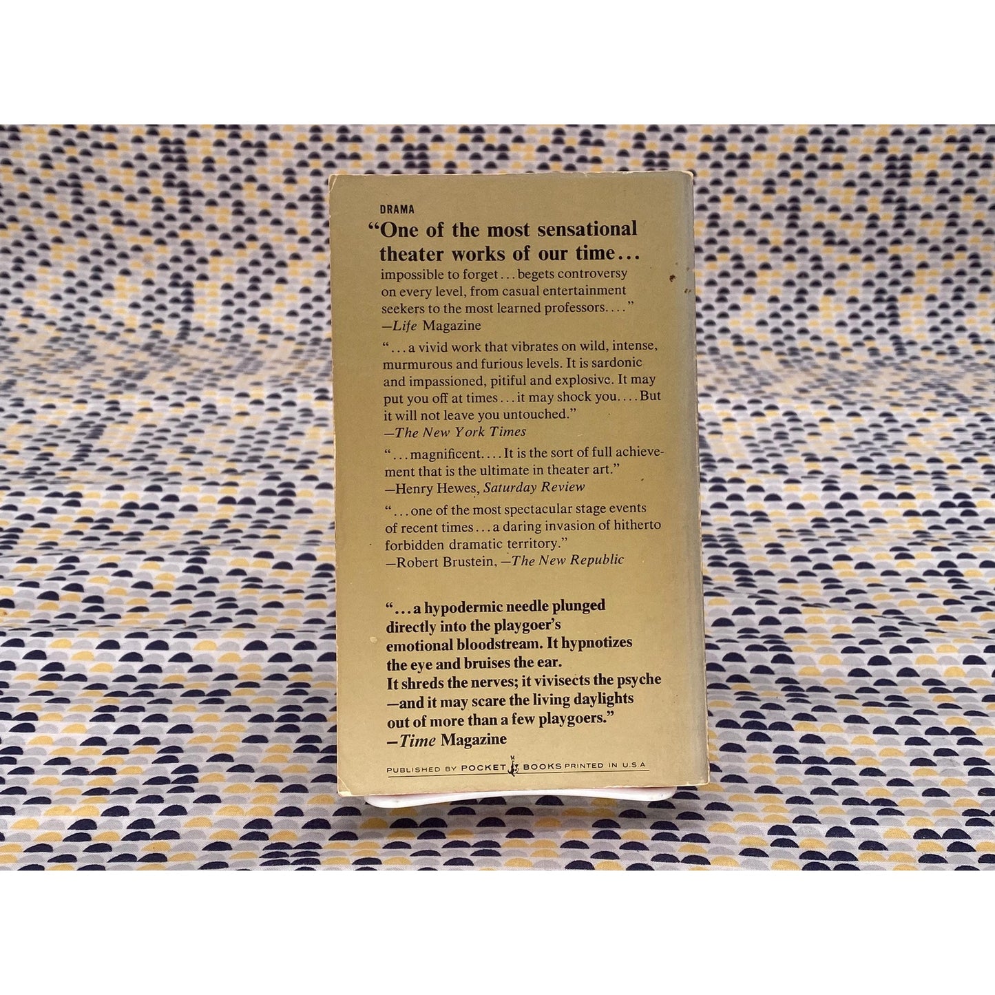 Sade - Persecution And Assassination Of Jean-Paul Marat As Performed By The Inmates Of The Asylum... - Vintage Paperback Book