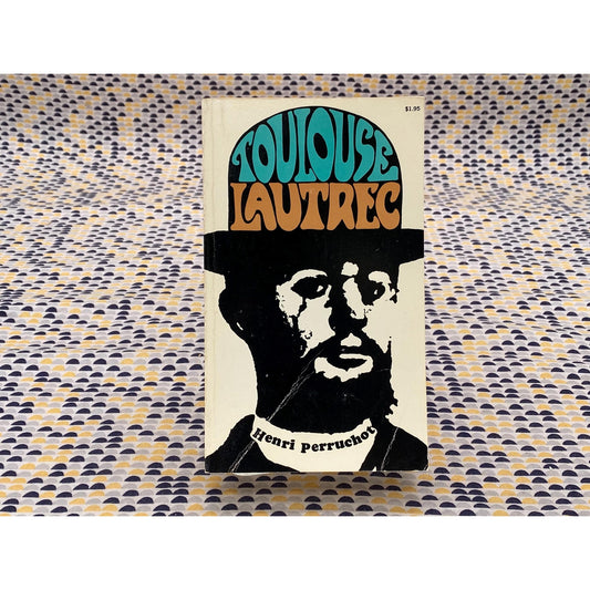 Toulouse Lautrec - Henri Perruchot - Vintage Paperback Book - Collier Books Edition