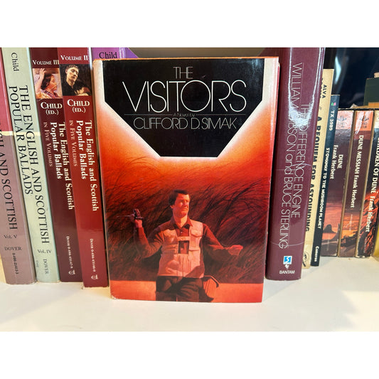 The Visitors - Clifford D. Simak - Hardcover - Del Rey - Club Edition