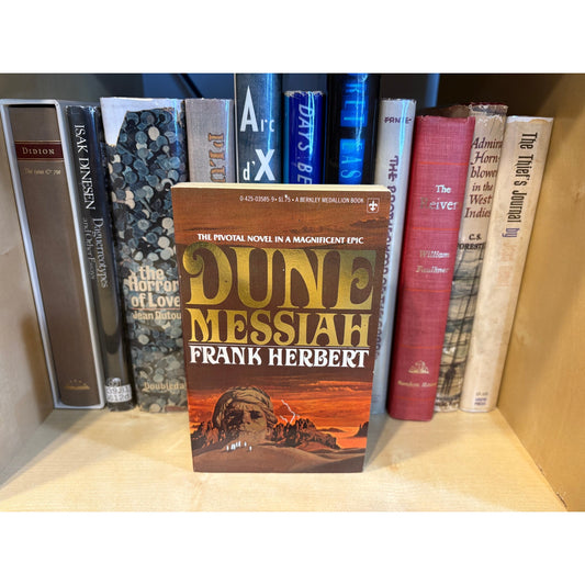 Dune Messiah - Frank Herbert - Vintage Paperback - Berkeley Medallion Books