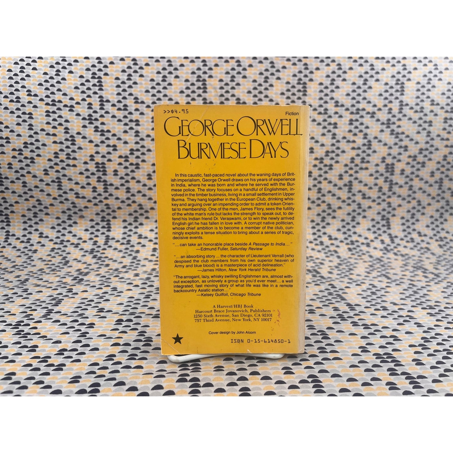 Burmese Days - George Orwell - Harvest Books - Paperback