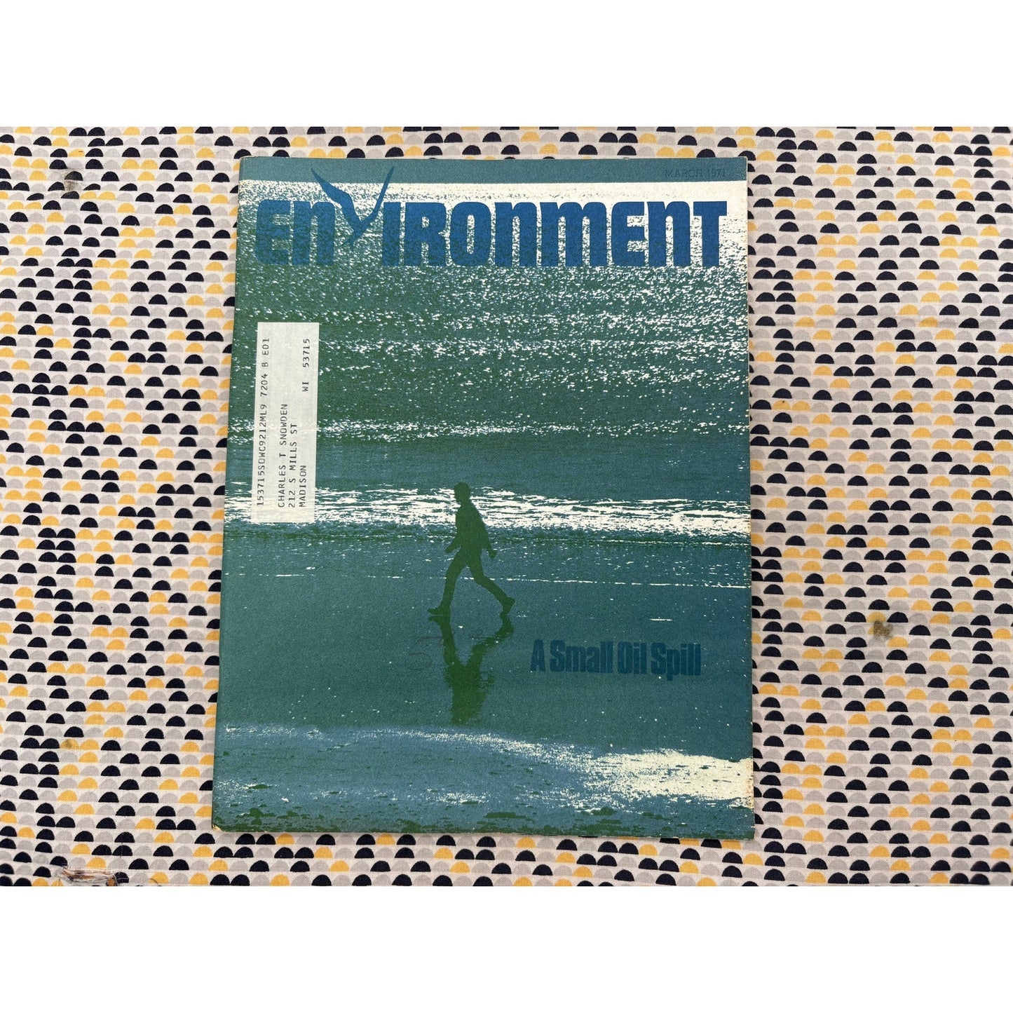 Environment Magazine  - March 1971 - Vintage Ecology