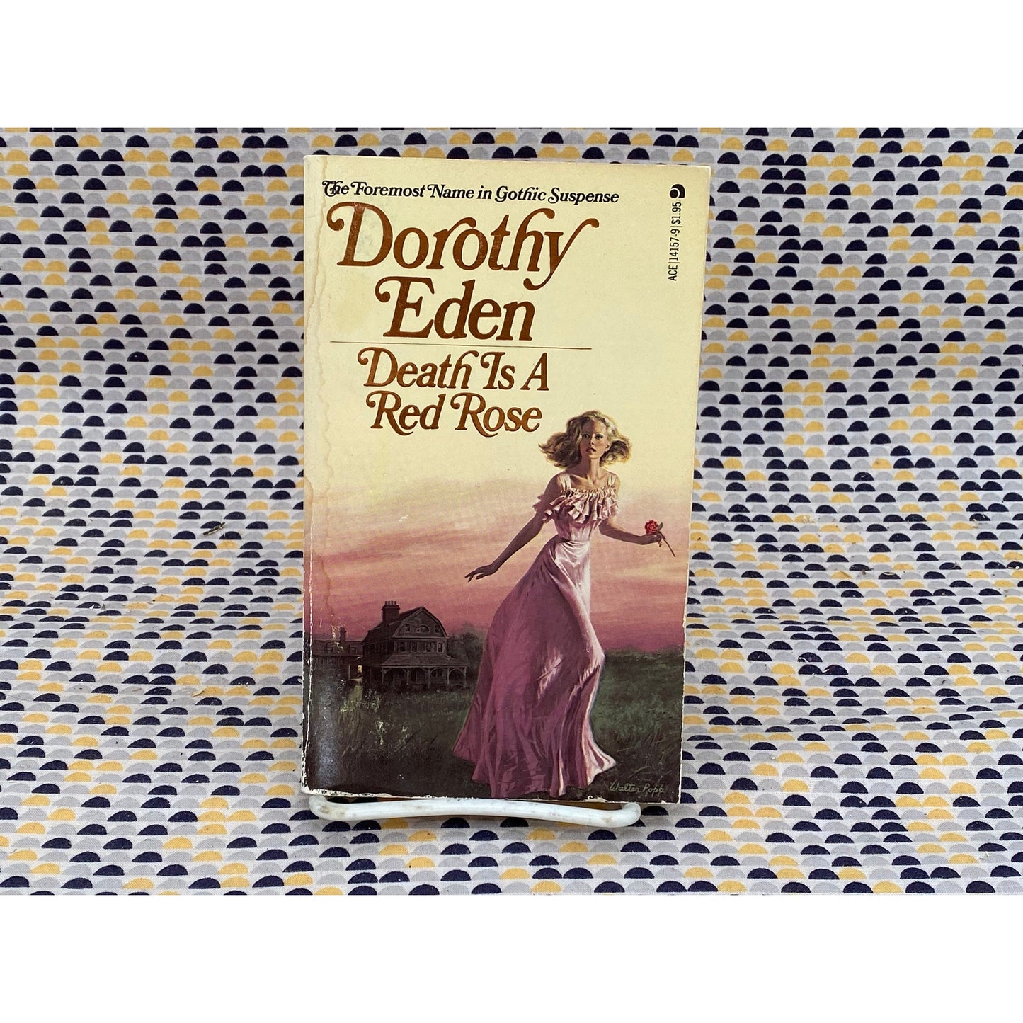 Death Is A Red Rose - Dorothy Eden - Vintage Paperback Book - Ace Edition
