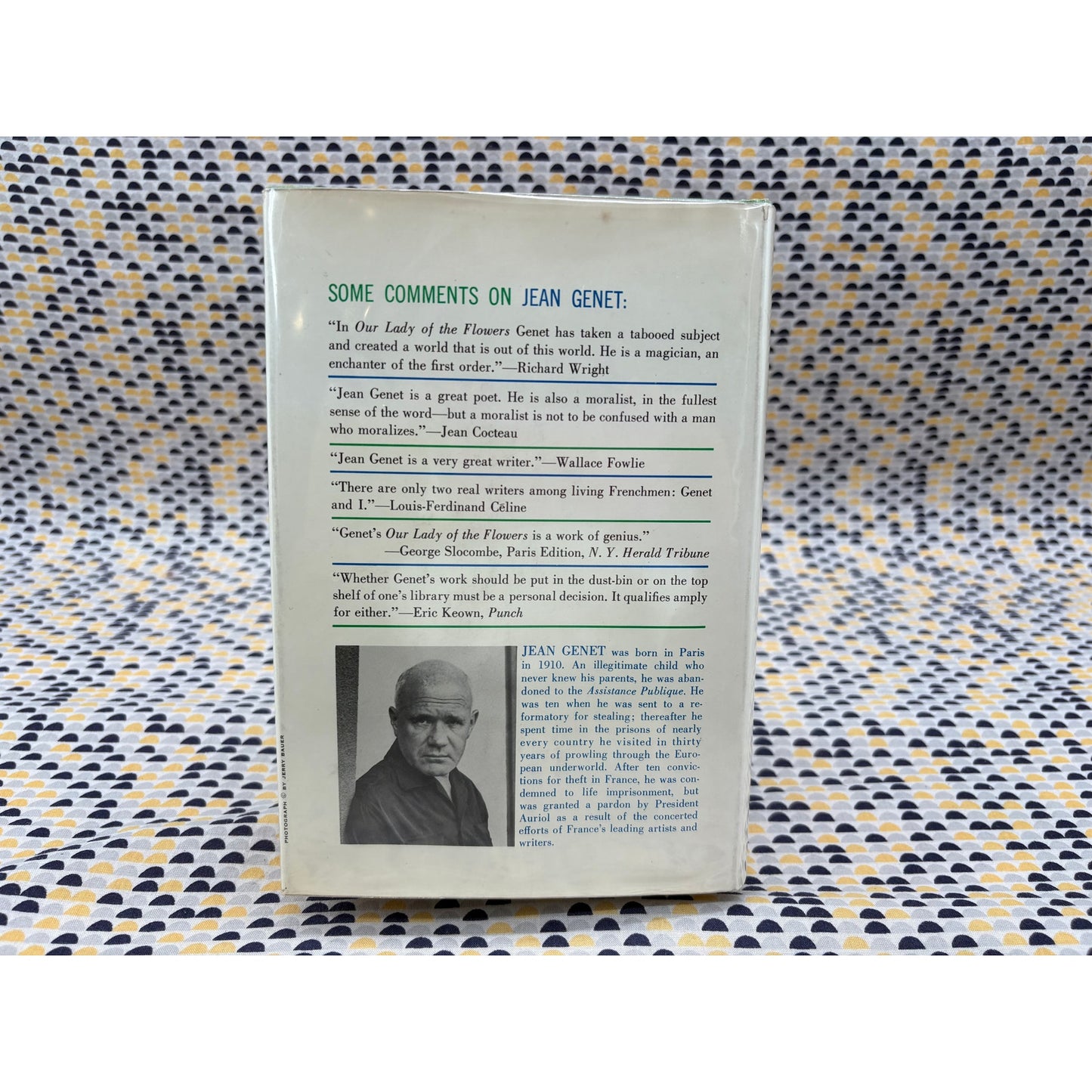 Our Lady Of The Flowers - Jean Genet - Grove Press - Hardcover