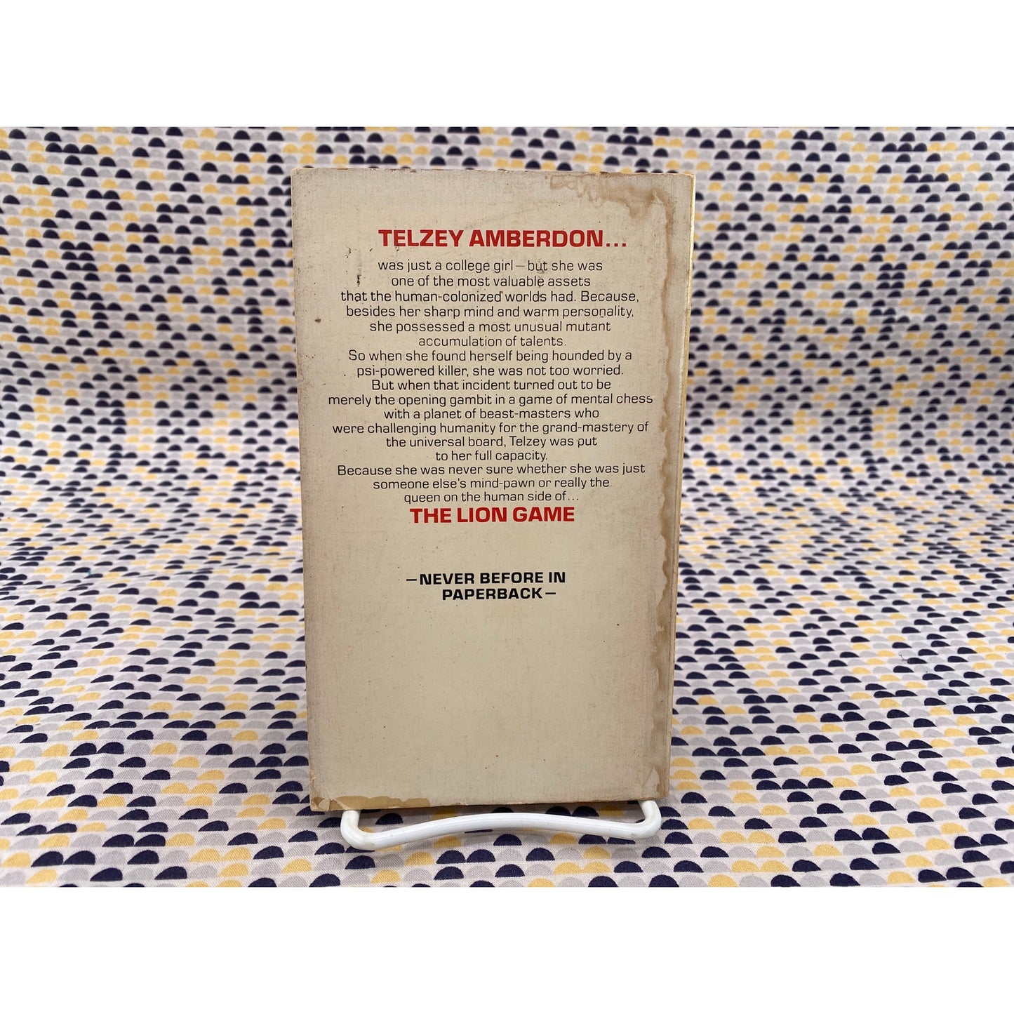 The Lion Game - James H. Schmitz - Daw - Paperback