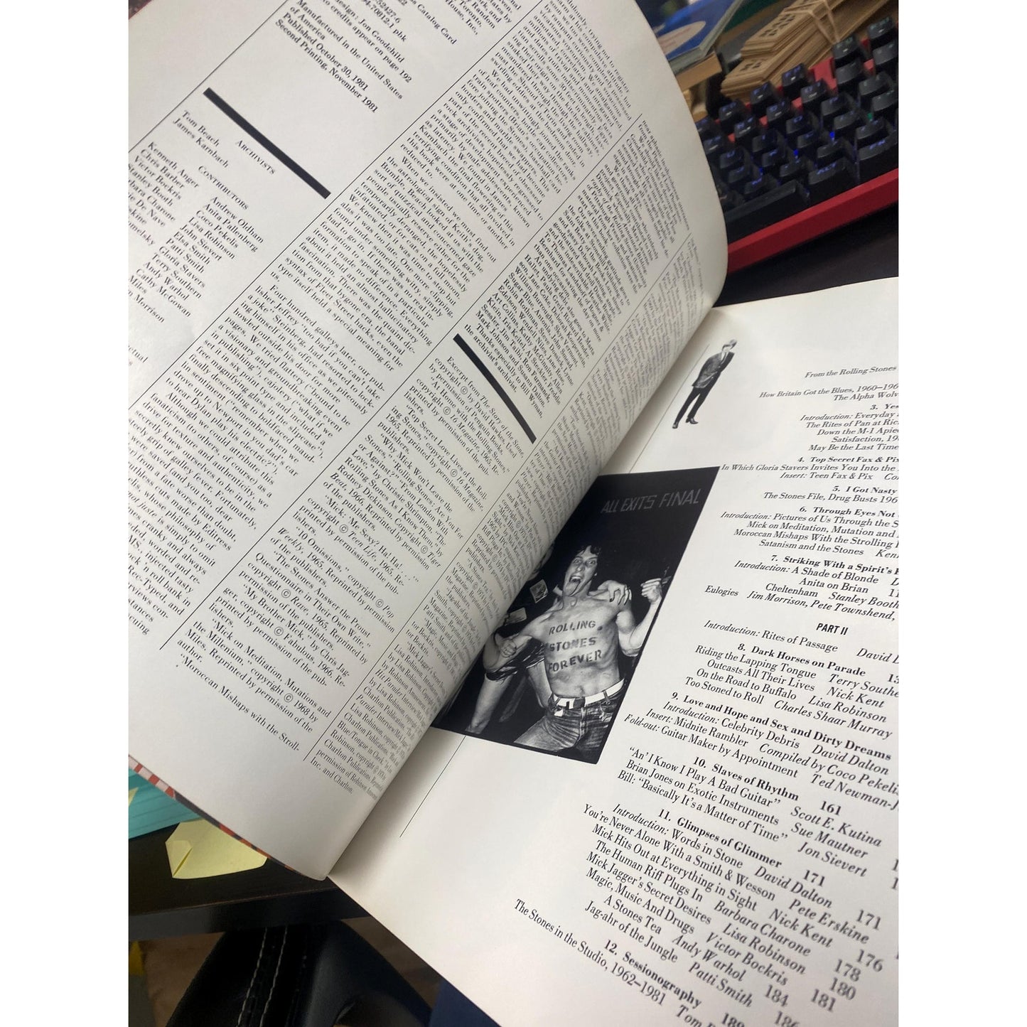 The Rolling Stones - The First Twenty Years - David Dalton - 1981 Knopf Edition