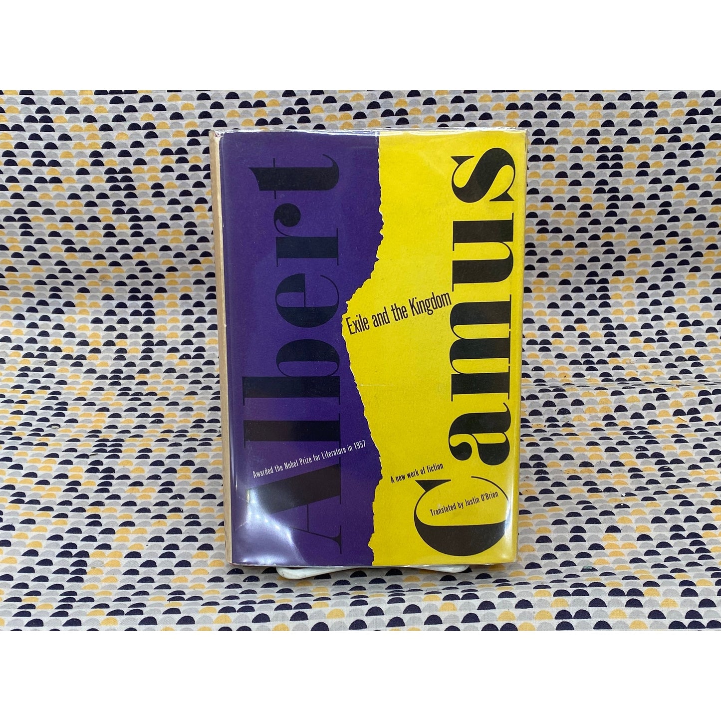 Exile and the Kingdom - Albert Camus - Vintage Hardcover Book - 1958 First American Edition - 3rd Printing - Borzoi Books