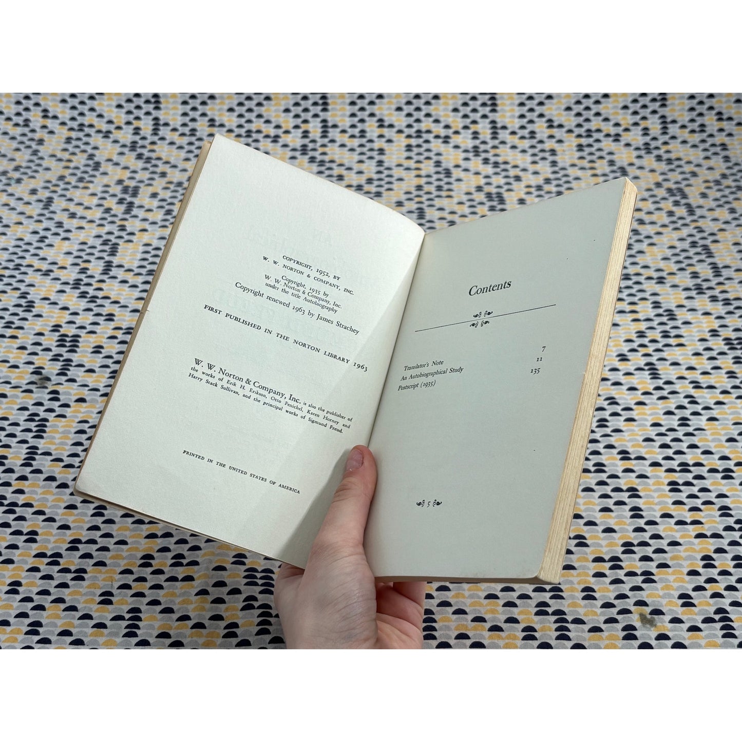 An Autobiographical Study - Sigmund Freud - Norton - Paperback