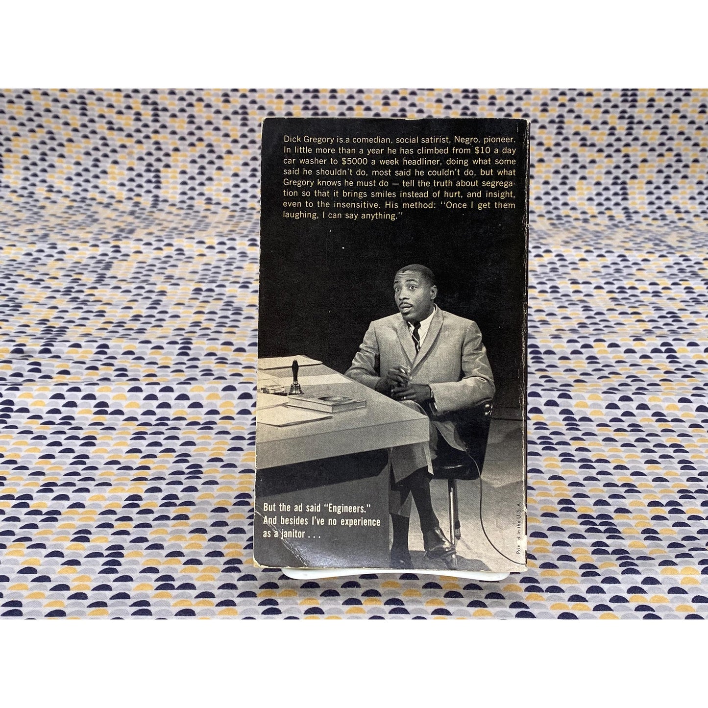 From the Back of the Bus - Dick Gregory - Vintage Paperback Book - 60 cent Avon Edition