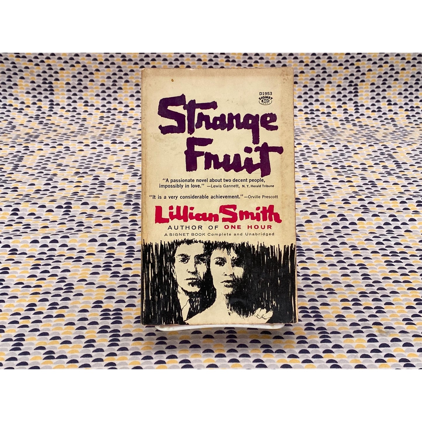 Strange Fruit - Lillian Smith - Vintage Paperback - New American Library Edition