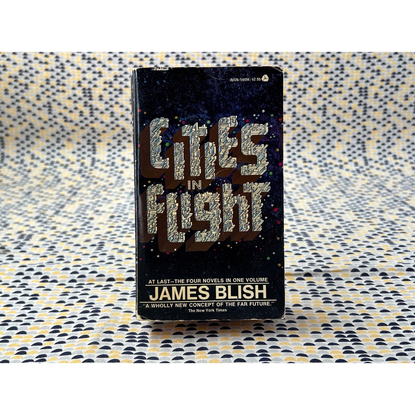 Cities In Flight - James Blish - Vintage Paperback Book - Avon Edition