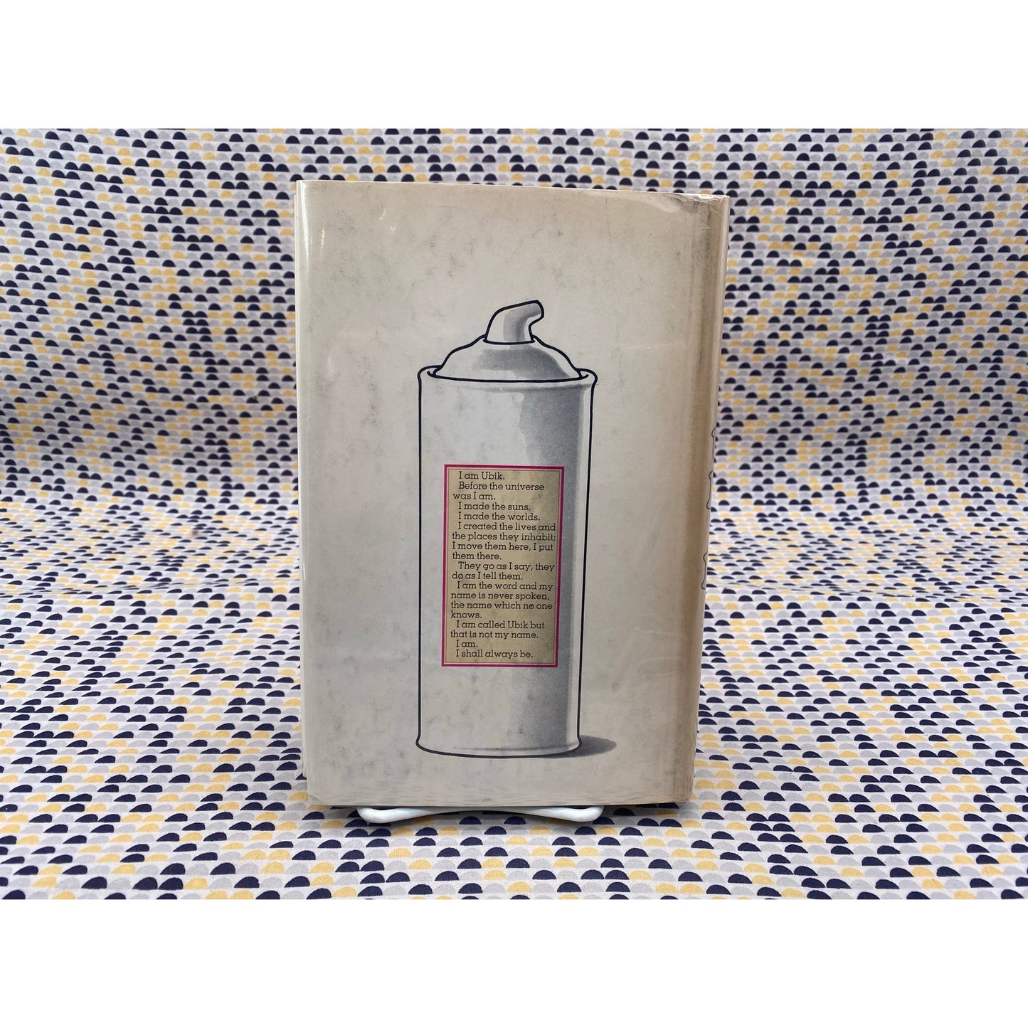 Ubik - Philip K. Dick - Peter Rauch Cover - Doubleday -Club Edition - 28k Gutter