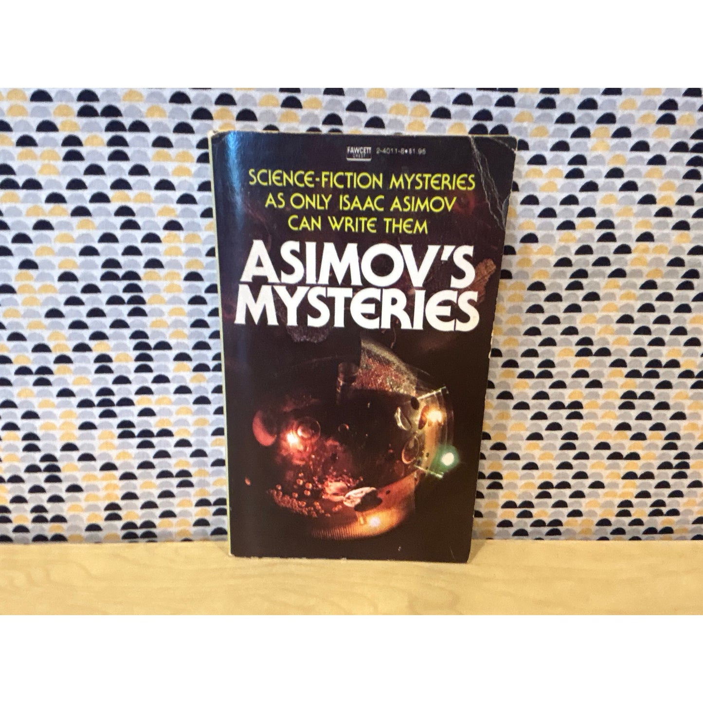 Asimov's Mysteries - Isaac Asimov - Vintage Paperback Book - Fawcett Crest/Fawcett Publications Edition