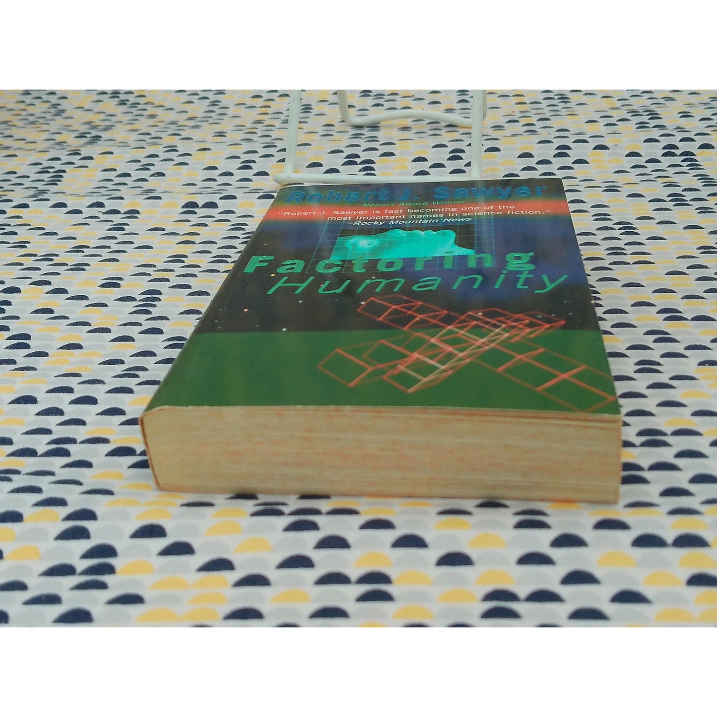 Factoring Humanity - Robert J. Sawyer - Vintage Paperback Book - Tor Edition