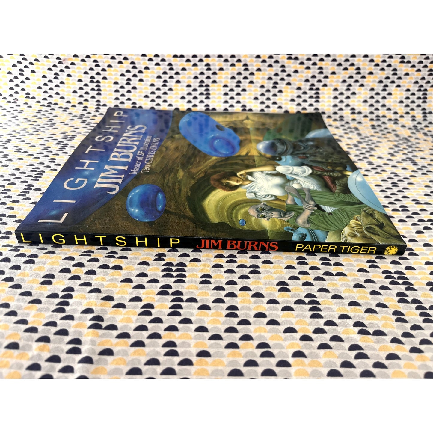 Lightship - Jim Burns & text by Chris Evans - Paper Tiger Books - Paperback