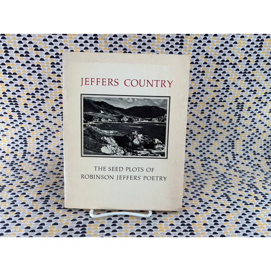 Jeffers Country - Robinson Jeffers - Scrimshaw Press - Paperback