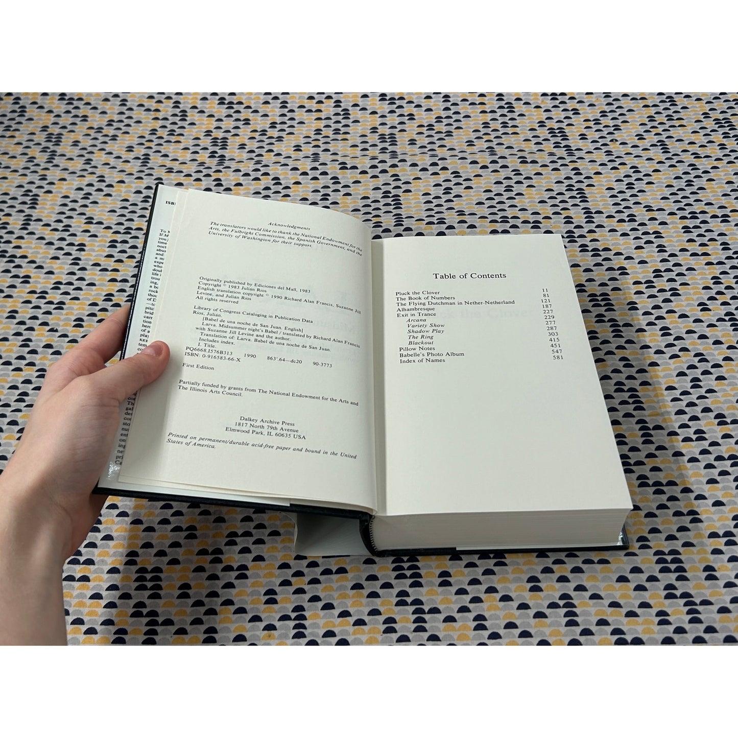 Larva - Julian Ríos - Dalkey - Hardcover