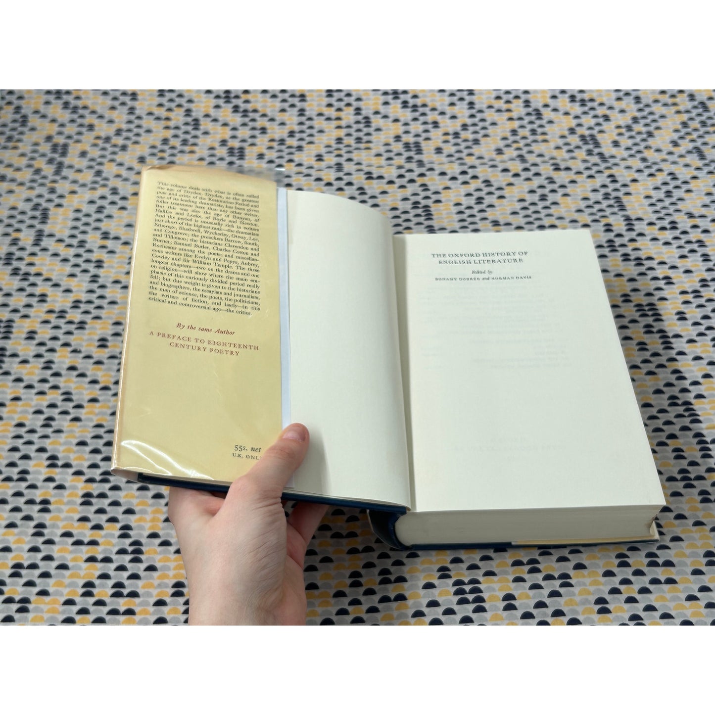 English Literature of the Late Seventeenth Century - James Sutherland - Oxford - Hardcover