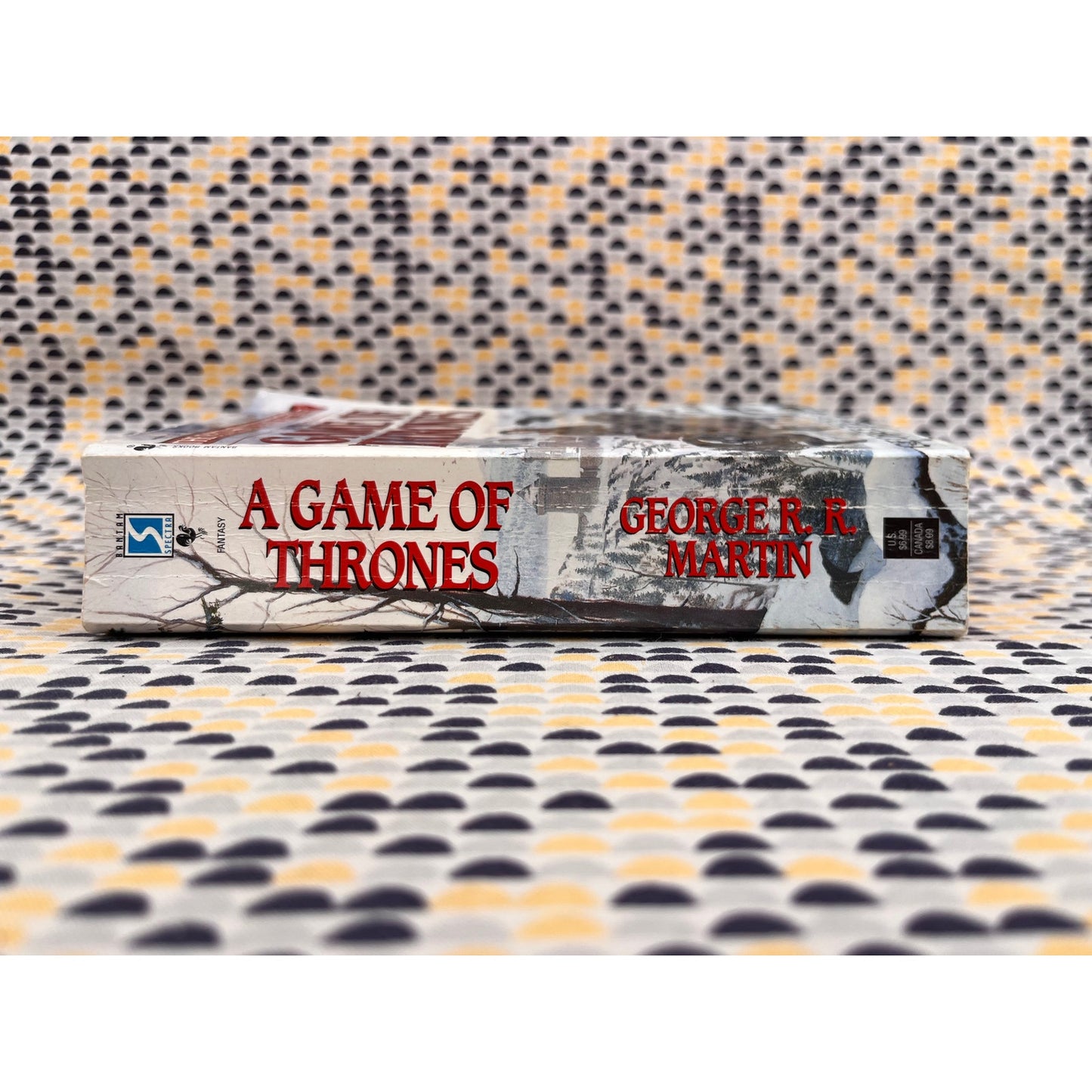 George R.R. Martin - Game Of Thrones - Vintage Paperback Book - Bantam Books - 1st Paperback Printing