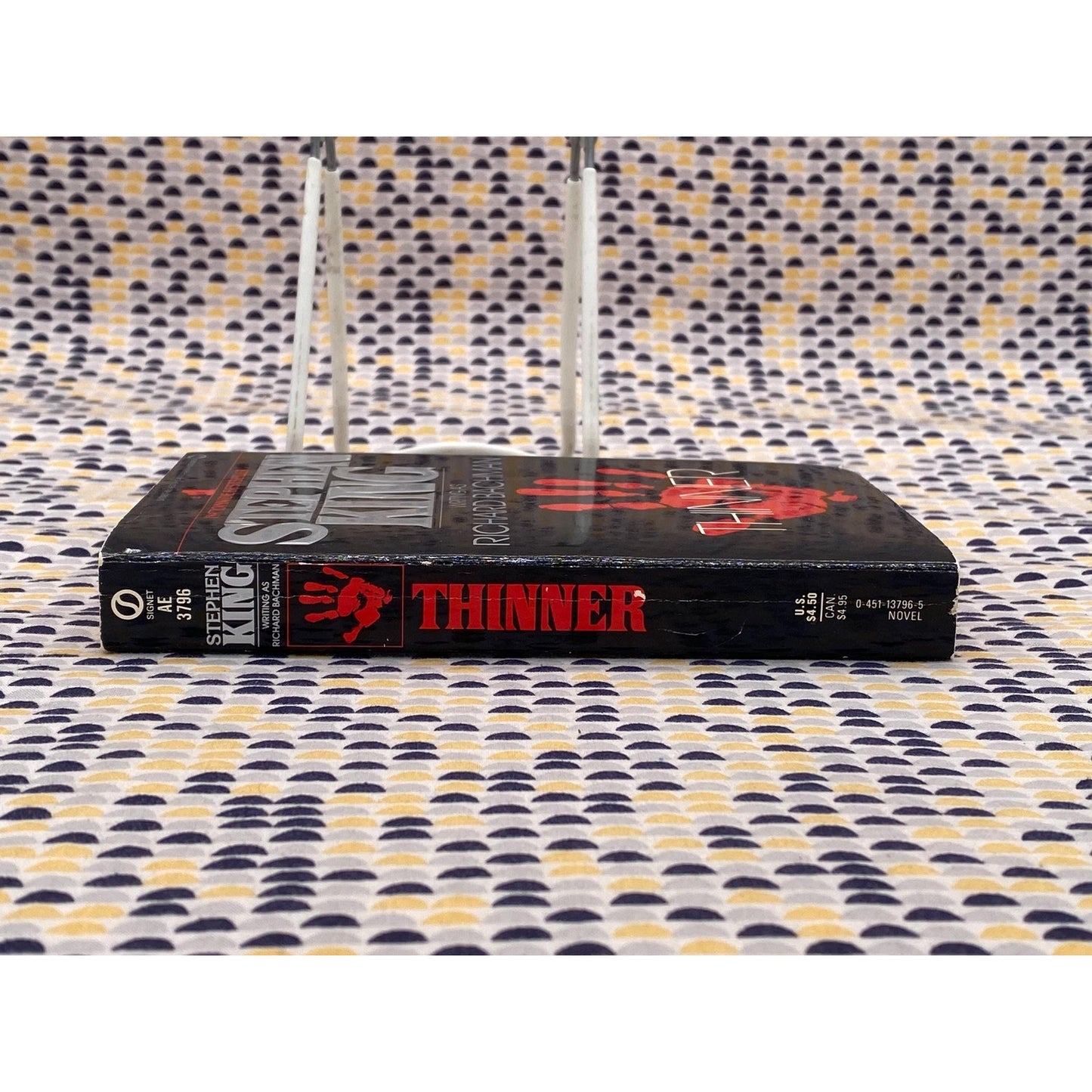Thinner - Stephen King - Vintage Paperback Book - Signet Books