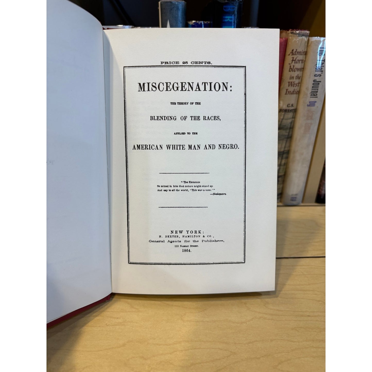 Miscegenation Melaleukation And Mr Lincolns Dog - J. M. Bloch - Schaum - Hardcover