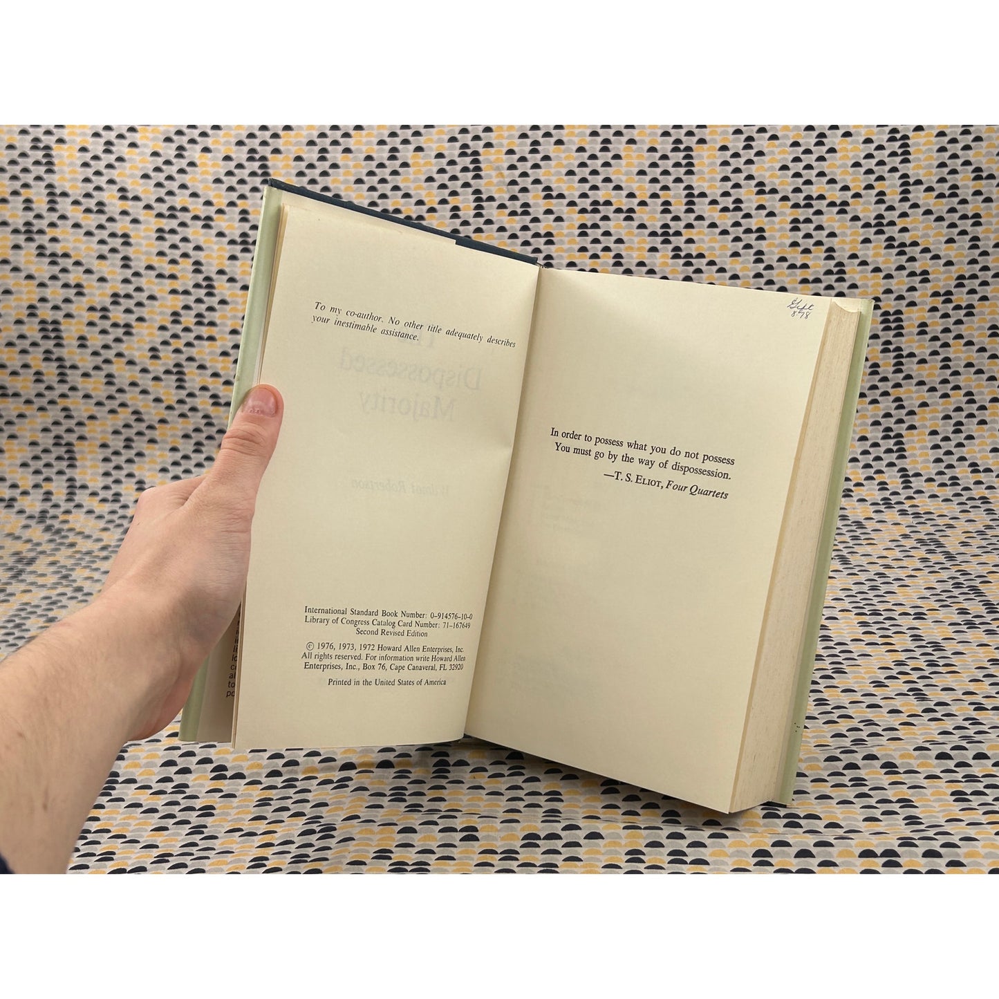 The Dispossessed Majority - Wilmot Robertson - Howard Allen - Hardcover