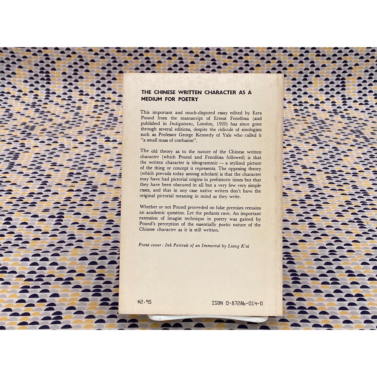 Ernest Fenollosa - The Chinese Written Char as a Medium for Poetry - Ezra Pound