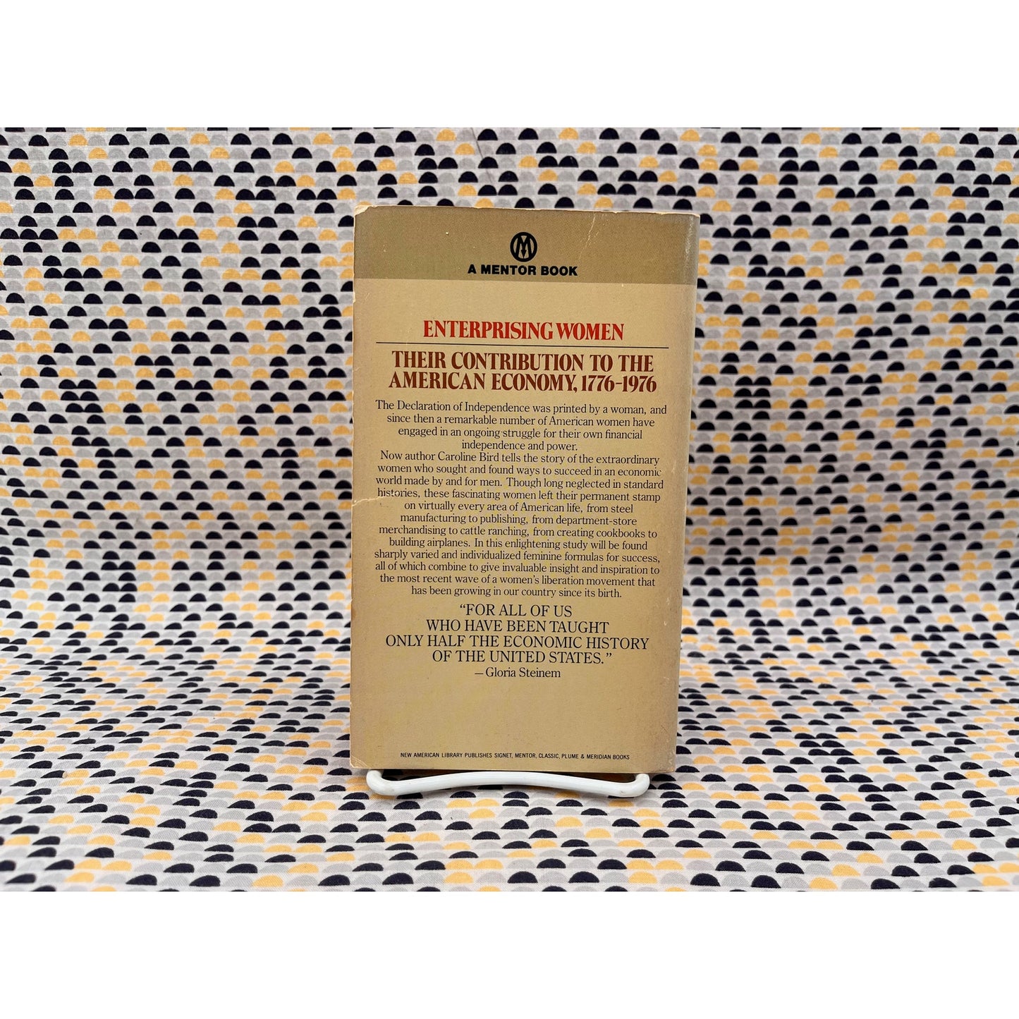 Enterprising Woman - Caroline Bird - Mentor Books - Paperback