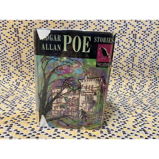 Edgar Allan Poe Stories - Vintage Hardcover Book - 1961 Platt & Munk Edition