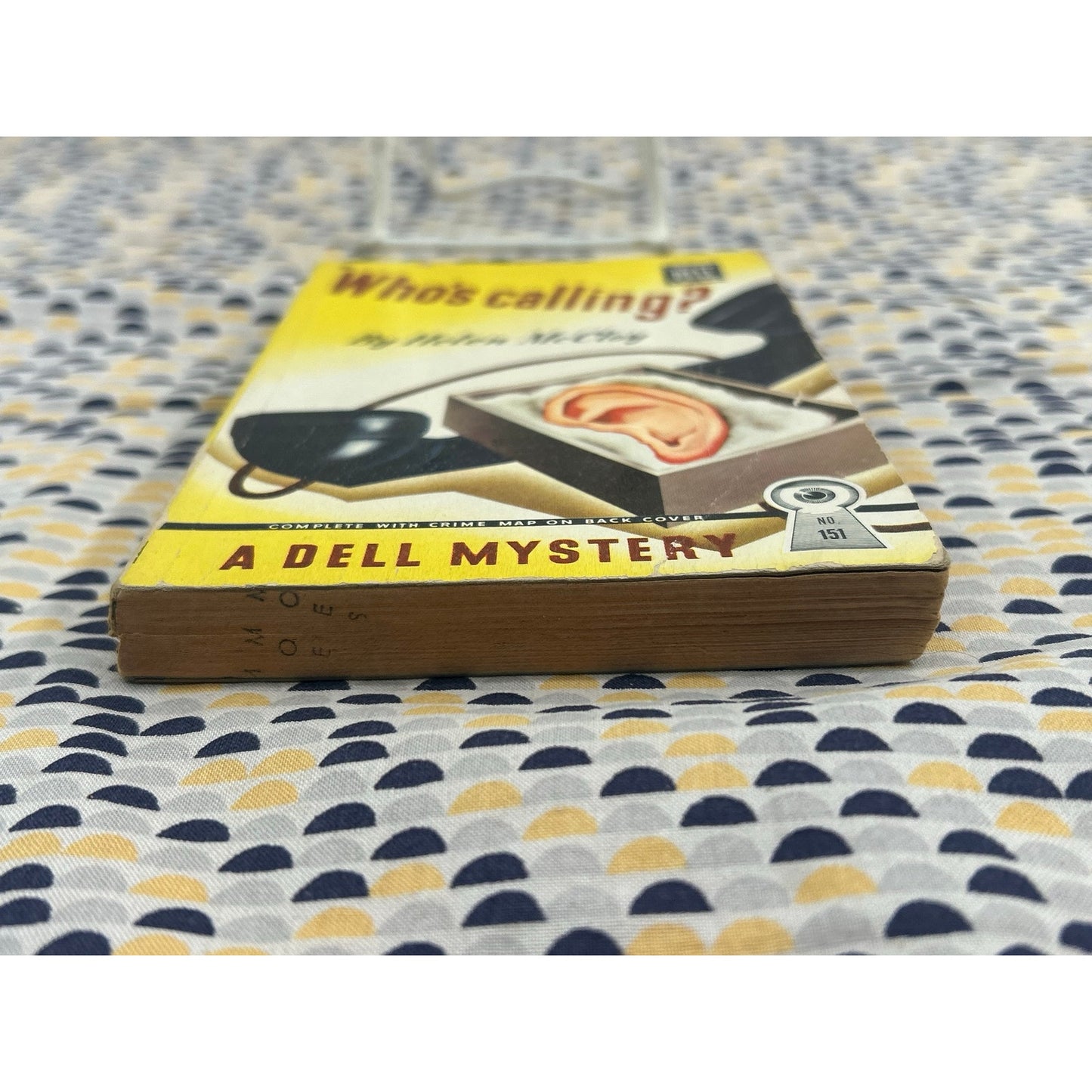 Who's Calling? Helen McCloy - Dell Mystery 151 - Mapback - Vintage Paperbacks
