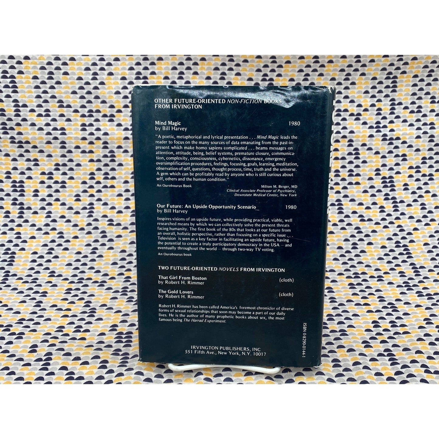 Future Man - Chris Morgan - Vintage Hardcover Book - 1980 Irvington Publishers