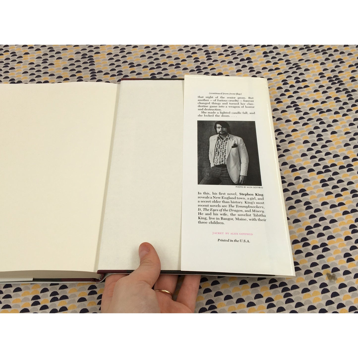 Carrie - Stephen King - Doubleday - Hardcover - Club Edition
