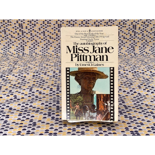 The Autobiography of Miss Jane Pittman - Ernest J. Gaines - Movie Tie In Edition - Vintage Paperback Book