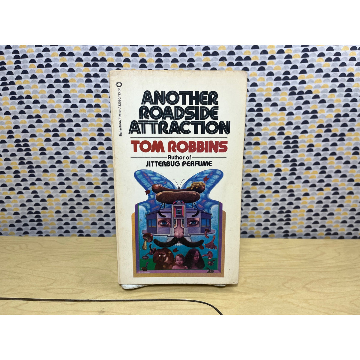 Another Roadside Attraction - Tom Robbins - Vintage Paperback Book - Ballantine Books