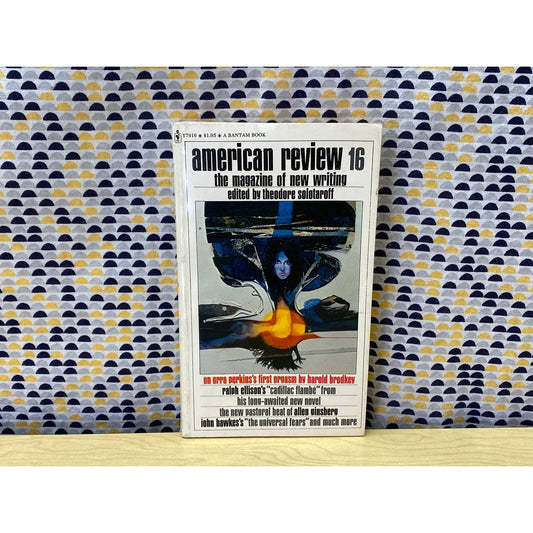 American Review 16 - The Magazine of New Writing- Allen Ginsburg - Ralph Ellison