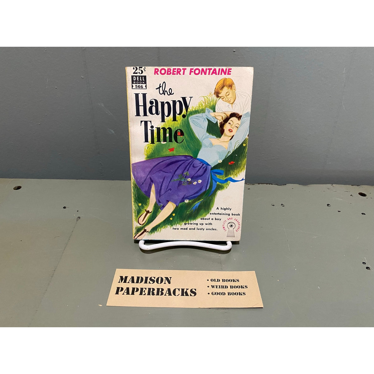 The Happy Time - Robert Fontaine - Dell 566 - Vintage Paperbacks