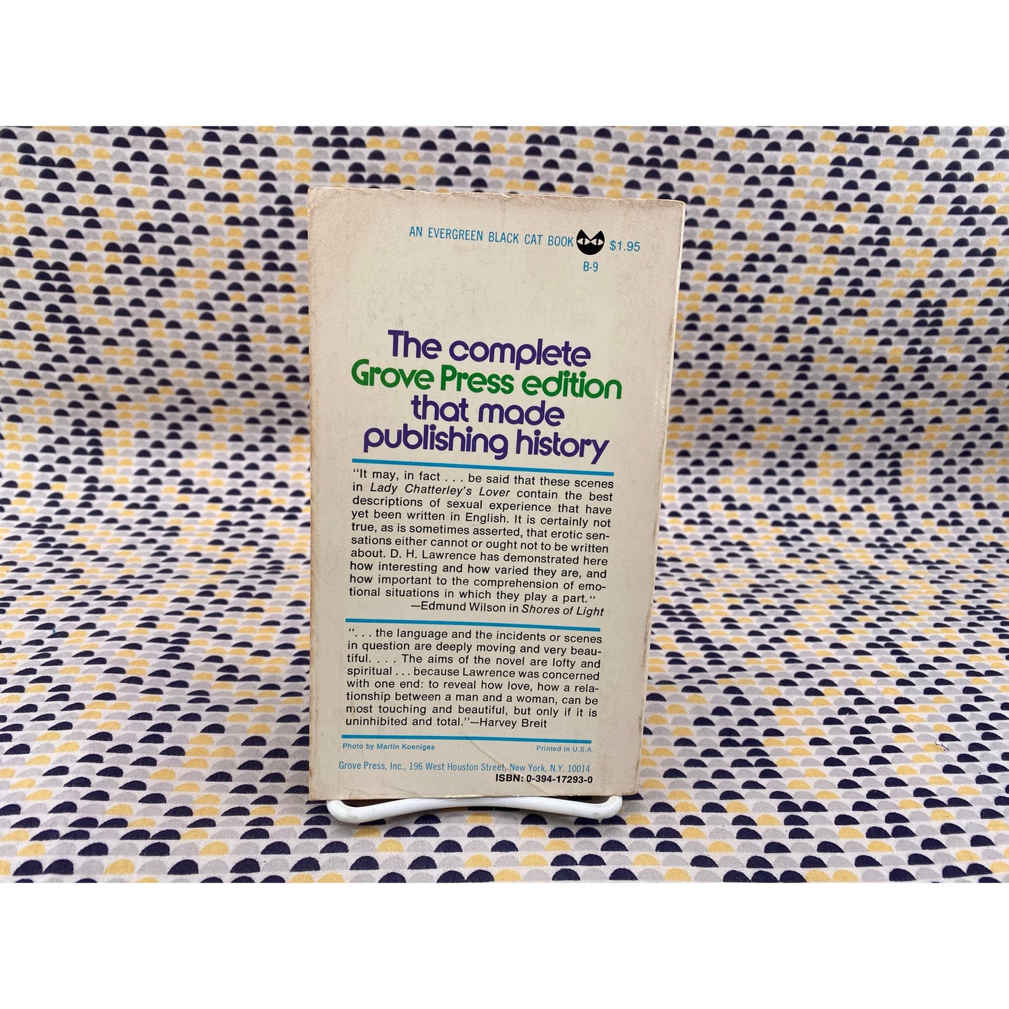 Lady Chatterley's Lover - D. H. Lawrence - Black Cat Books - Paperback