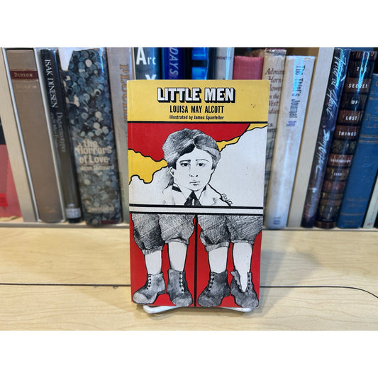 Little Men - Louisa May Alcott  - Vintage Paperback Book - Collier Edition