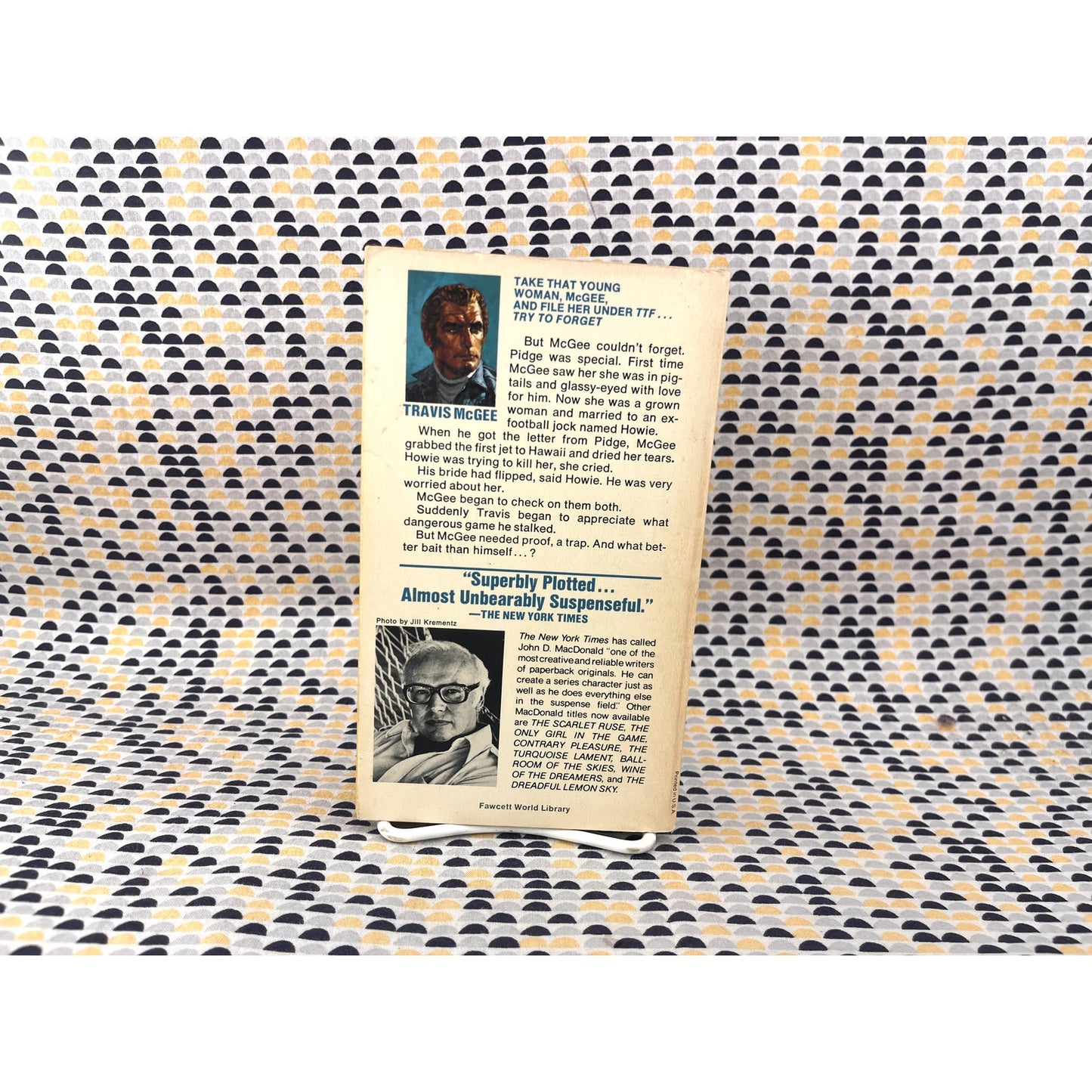 The Turquoise Lament - John D. MacDonald - Fawcett Paperback- Paperback